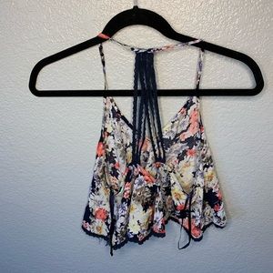 floral Crop top